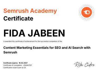 semrush content marketing essentials for seo and ai search with semrush_page-0001